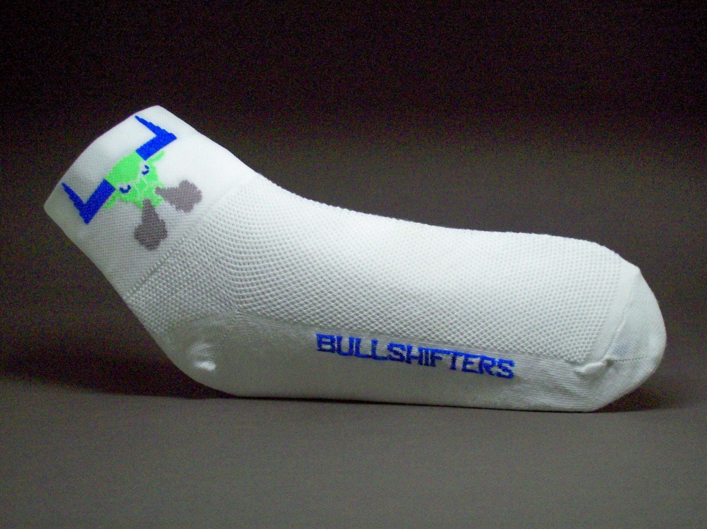Bullshifter White Socks